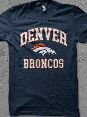 Vintage 90s Denver Broncos NFL Football Crewneck, Retro Denver Broncos Shirt Tee